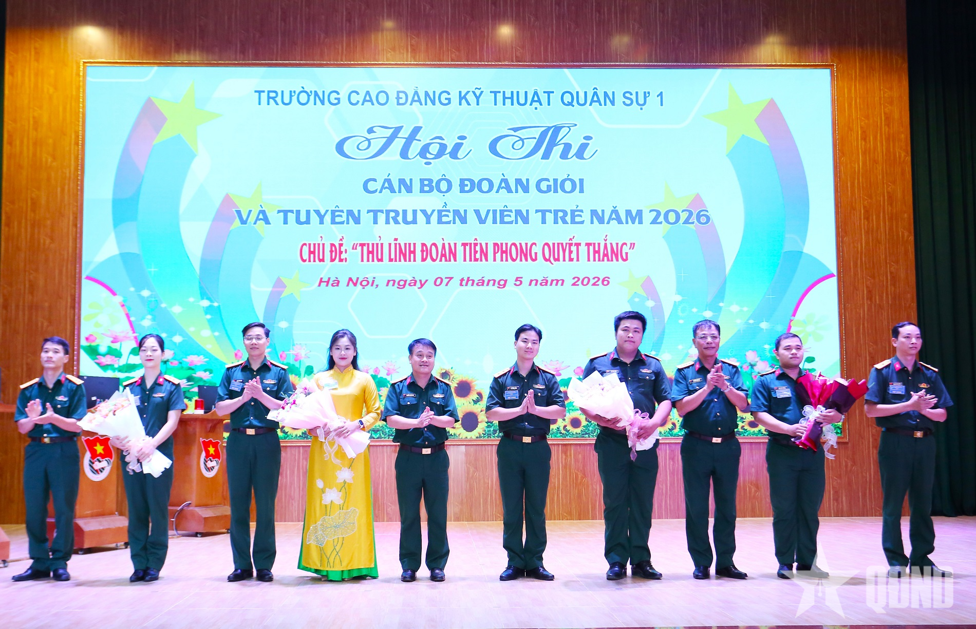 Tuổi trẻ Trường Cao đẳng kỹ thuật quân sự 1 rèn kỹ năng tuyên truyền qua hội thi